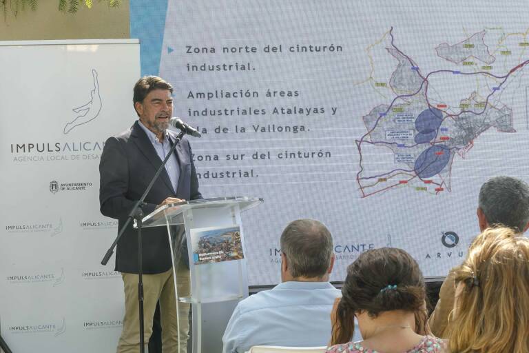 Alicante pide análisis a los empresarios para ganar más de 2,1 millones de metros de suelo industrial